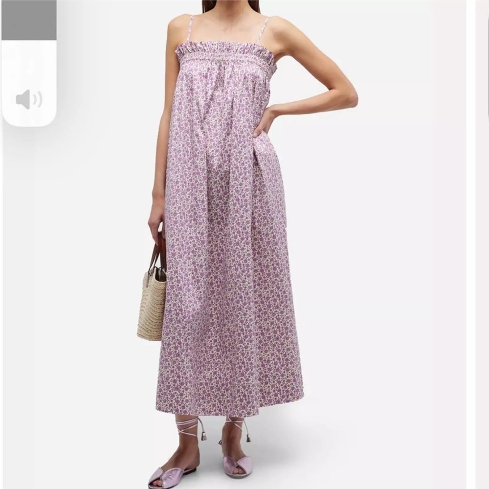 Floral Pink Maxi Dress